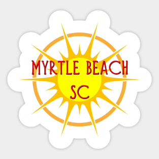 Myrtle Beach, South Carolina Sticker